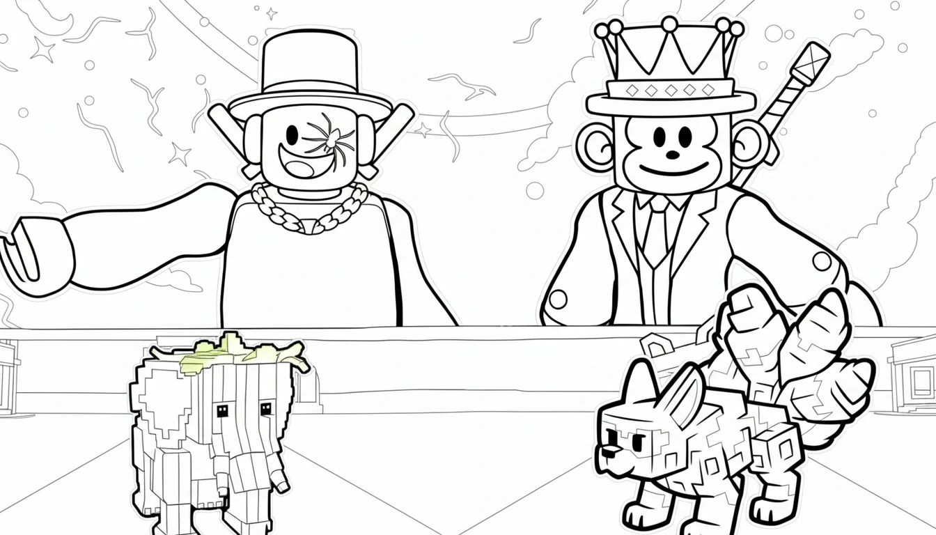 coloriage Jandel pour enfant de 2 ans
