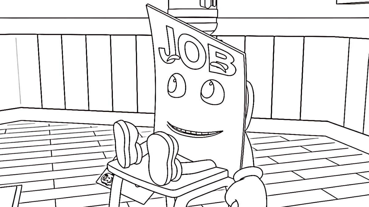 télécharger coloriage Job Job Job Sahur gratuit