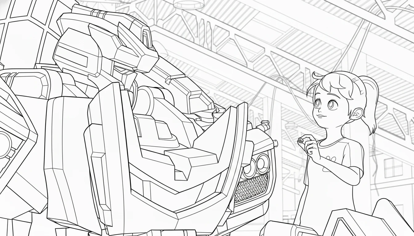 coloriage Miniforce et découpage à imprimer 1