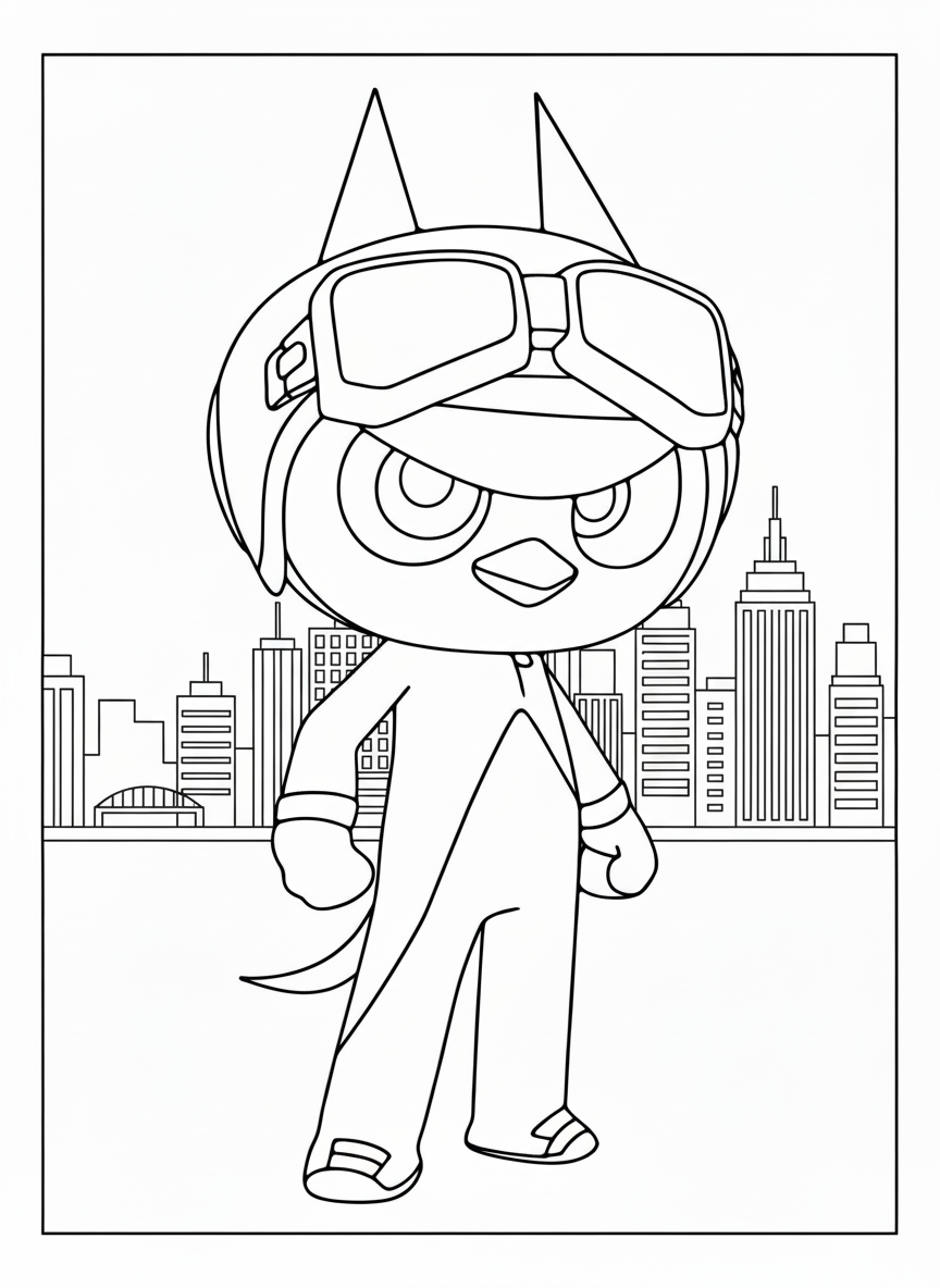 coloriage Miniforce à imprimer pdf gratuit