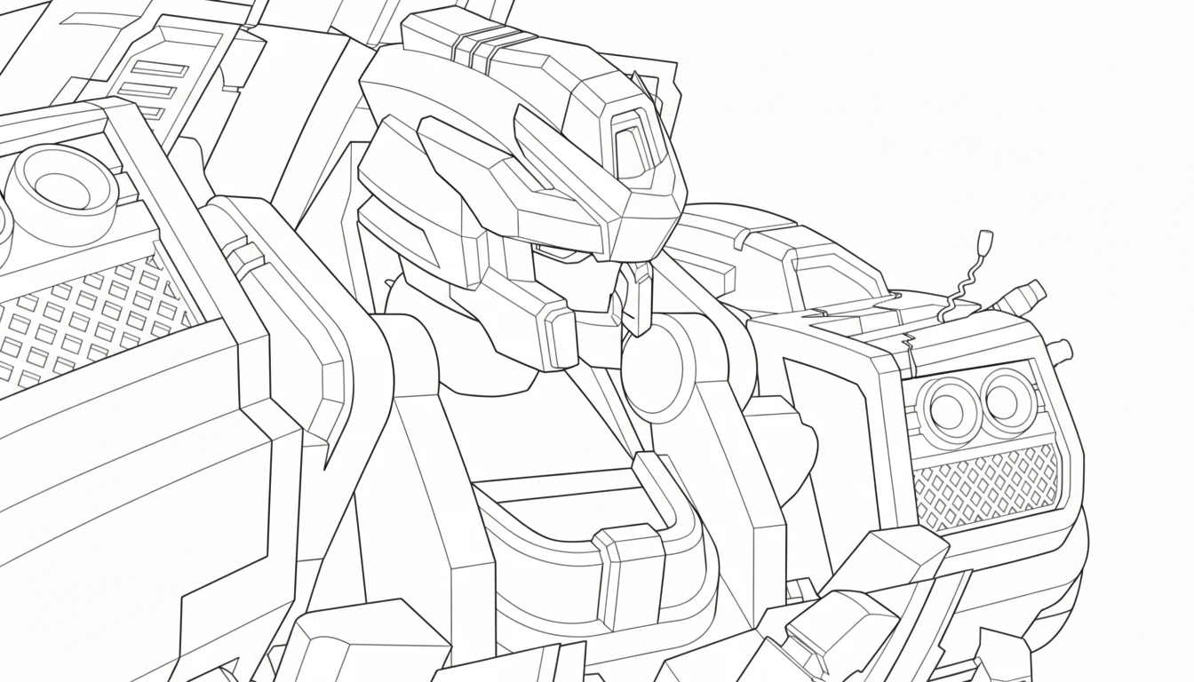 coloriage Miniforce pour enfant de à imprimer