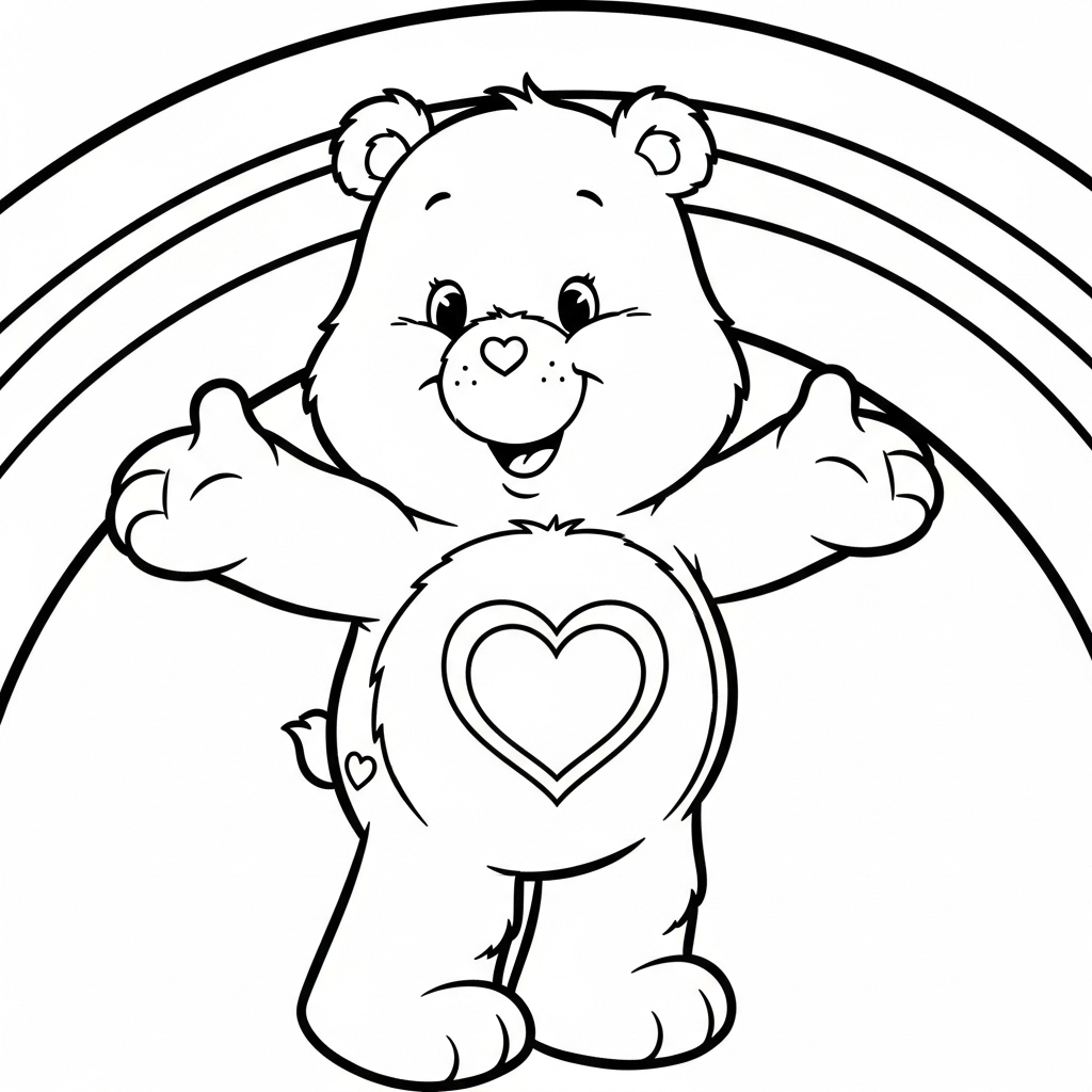 coloriage Ours updated pour enfants à télécharger 2