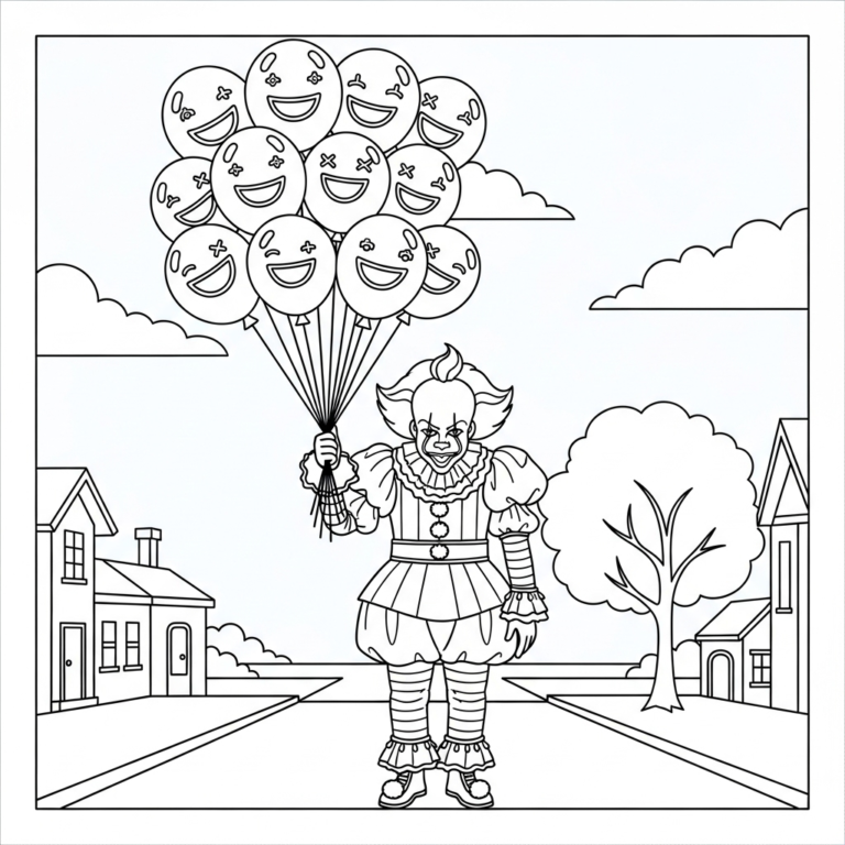 Coloriage Pennywise