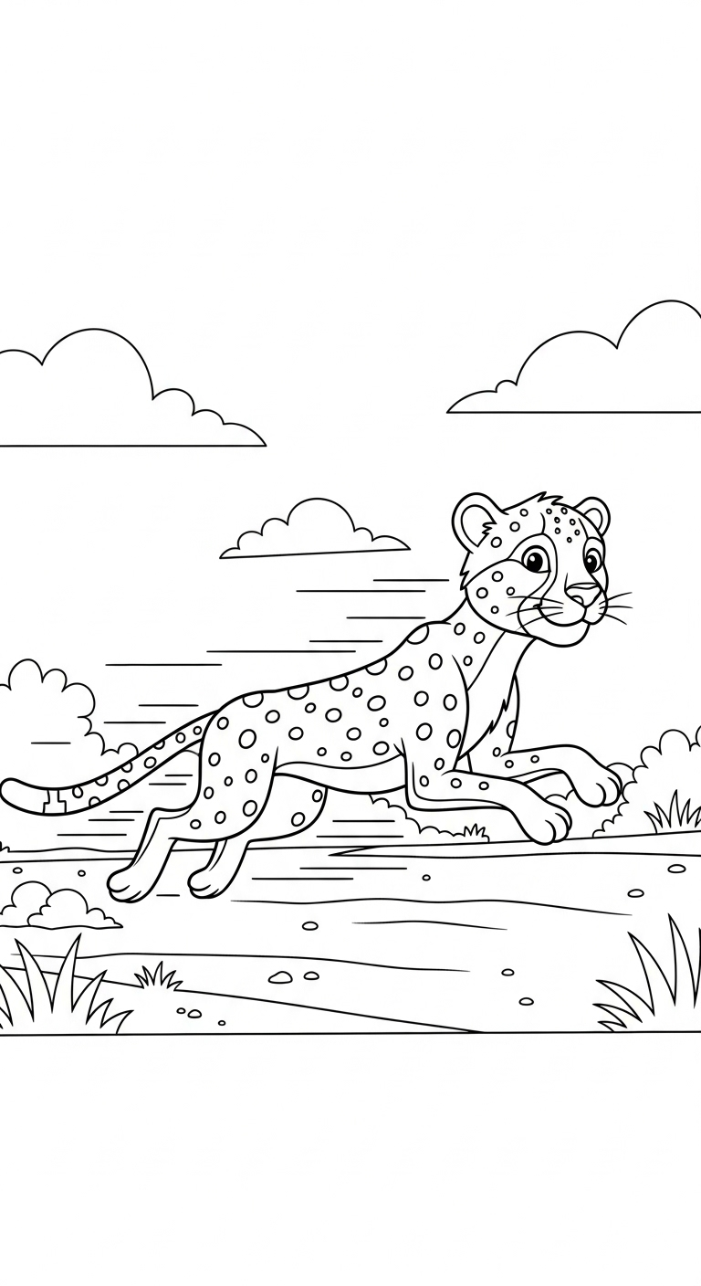 coloriage Savane updated à imprimer a4