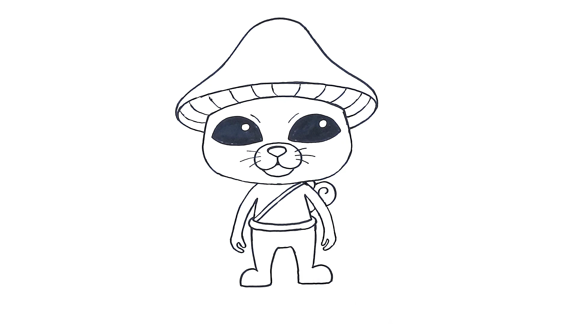 coloriage Smurf Cat a colorier en ligne