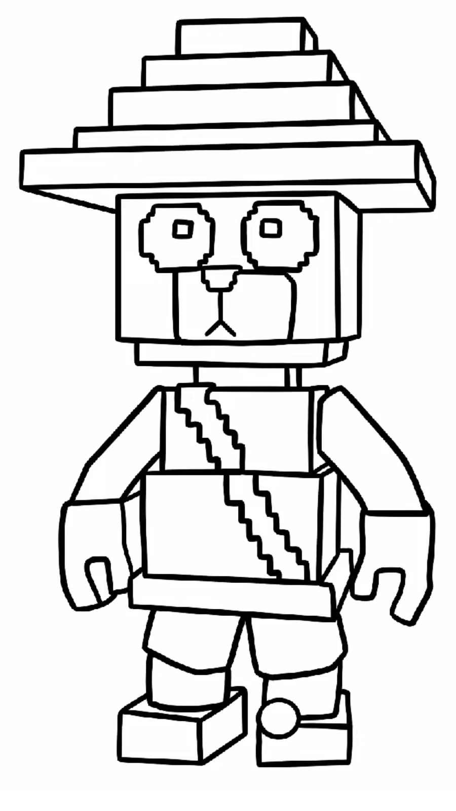 coloriage Smurf Cat gratuit à imprimer