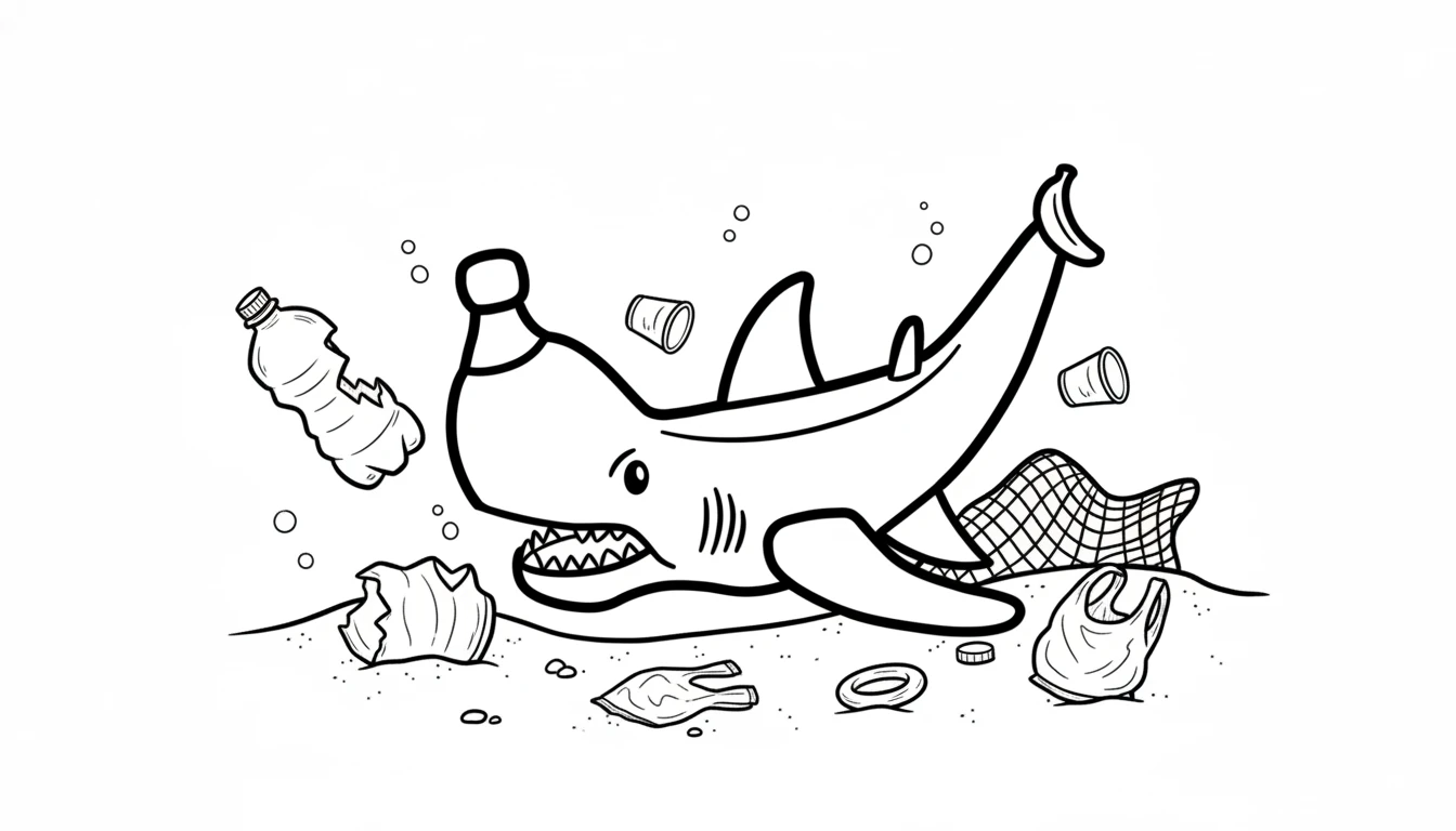 coloriage Squalanana à imprimer gratuit
