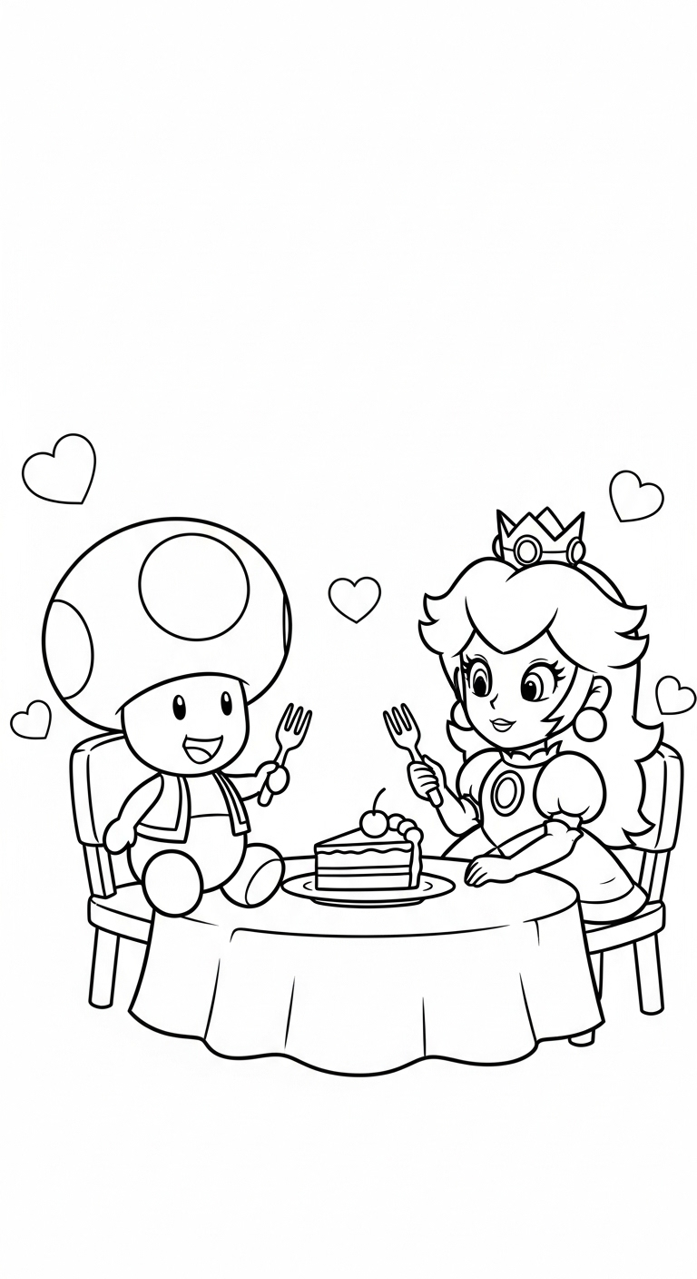 coloriage Toad updated gratuit
