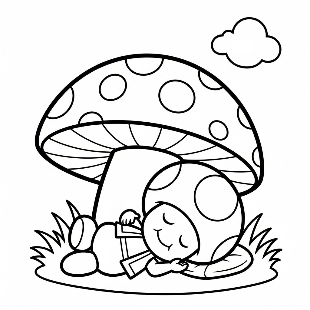 image pour coloriage Toad updated enfant