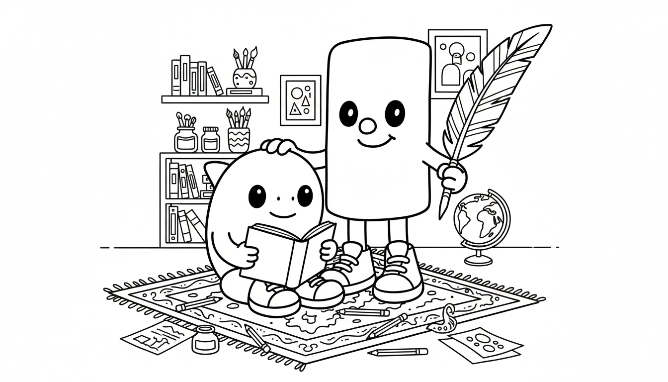 coloriage los bros et découpage à imprimer
