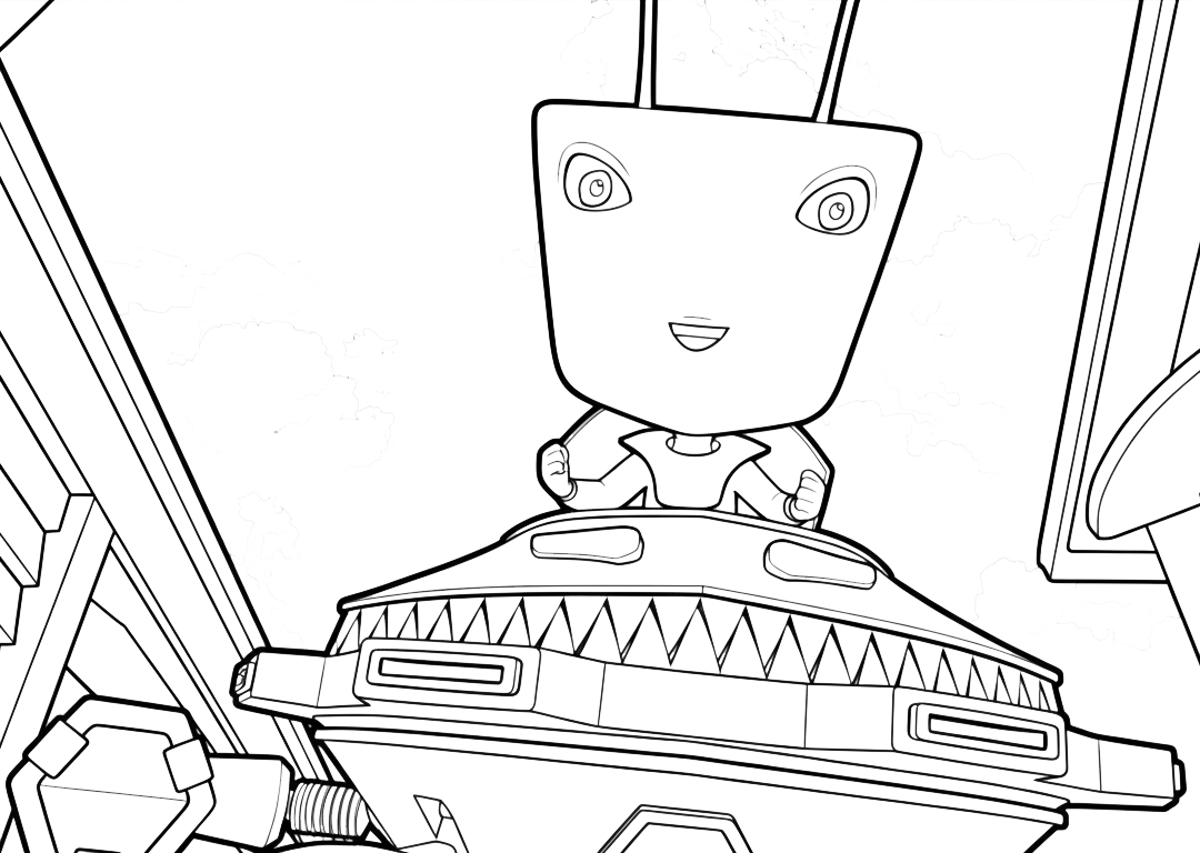 imprimer coloriage BOBOIBOY