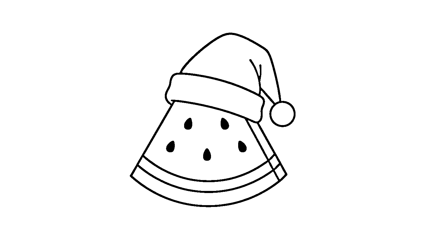 coloriage Pastèque updated à imprimer pour enfant de 10 ans 1