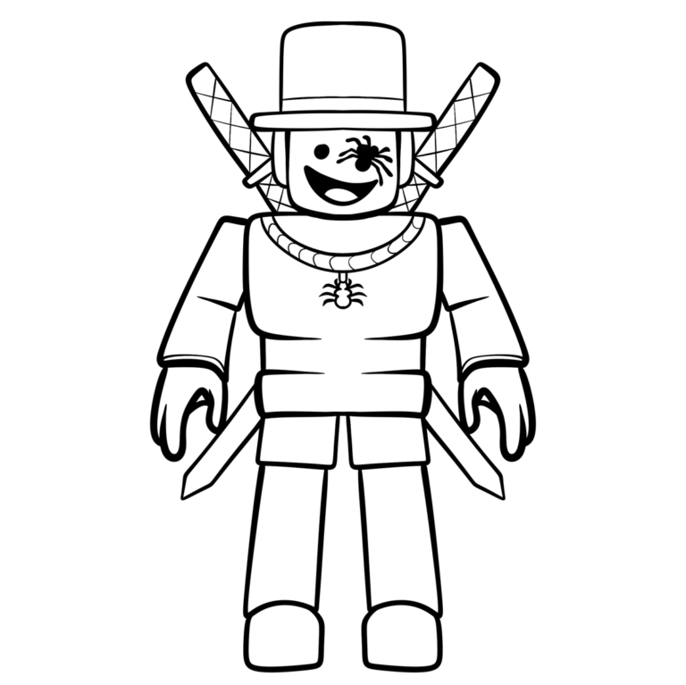 Coloriage Sammy Roblox