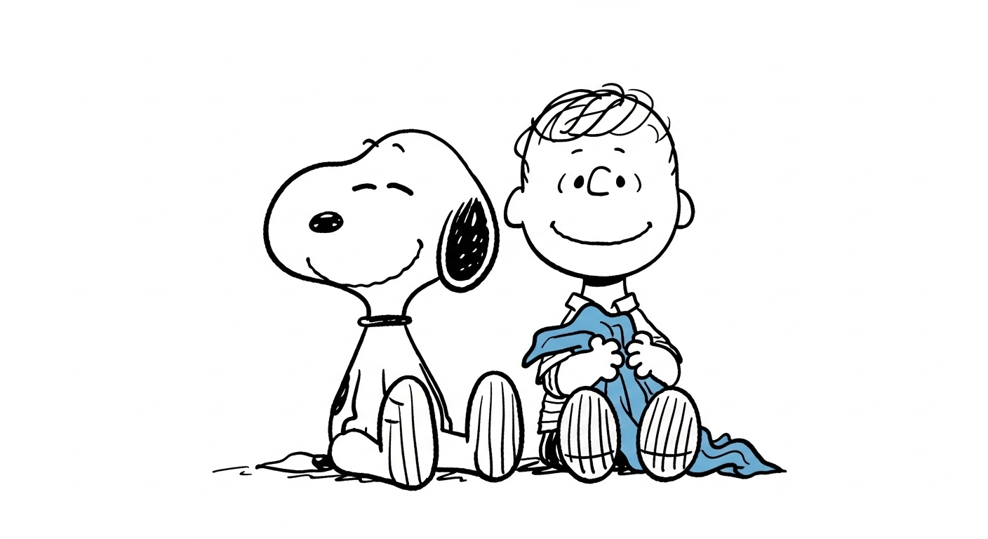 coloriage Snoopy updated gratuit en ligne