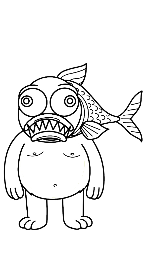 coloriage Trippi Troppi Troppa Trippa a imprimer