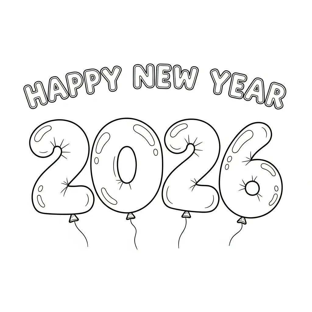 coloriage 2026 en ligne 1