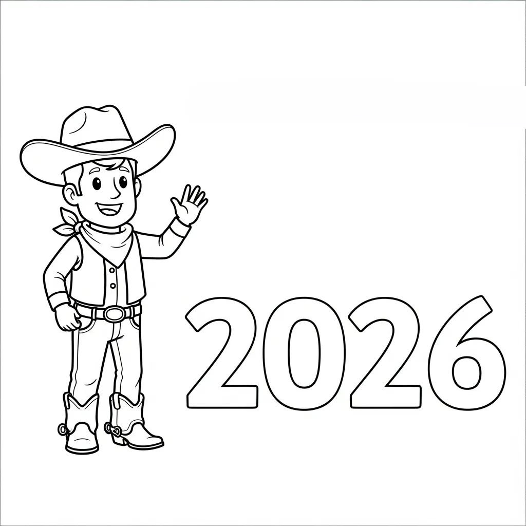 coloriage 2026 a imprimer pour enfant de 4 ans
