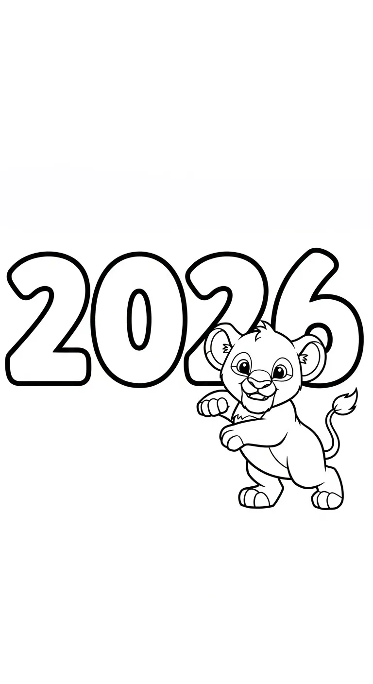 coloriage 2026 pour enfant de 5 ans