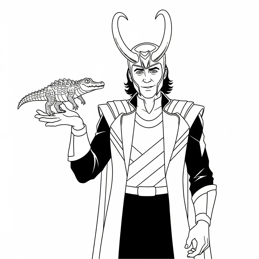 coloriage Avengers à imprimer pour enfant de 7 ans