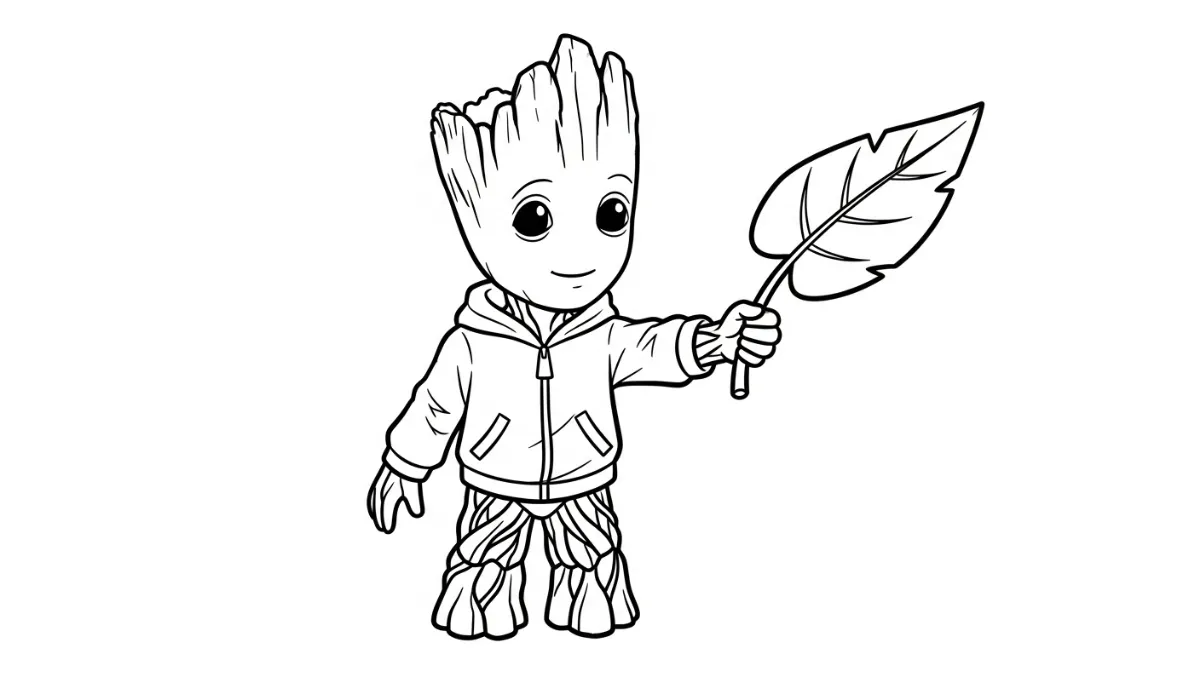 coloriage Avengers a imprimer pour enfant de 4 ans