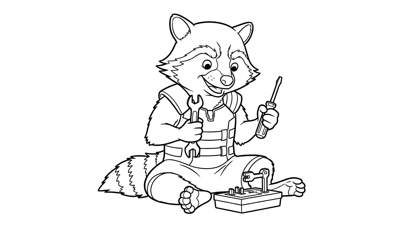 coloriage Avengers pour enfant de 7 ans