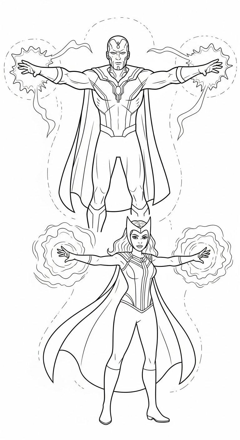 télécharger coloriage Avengers gratuit