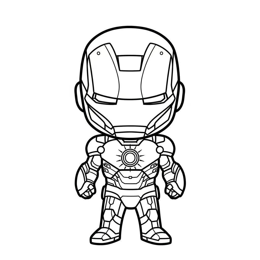 coloriage Avengers pour enfant de 8 ans