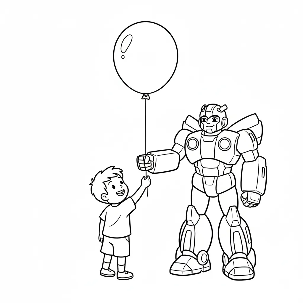 coloriage Bumblebee à imprimer pour enfant de 8 ans 1