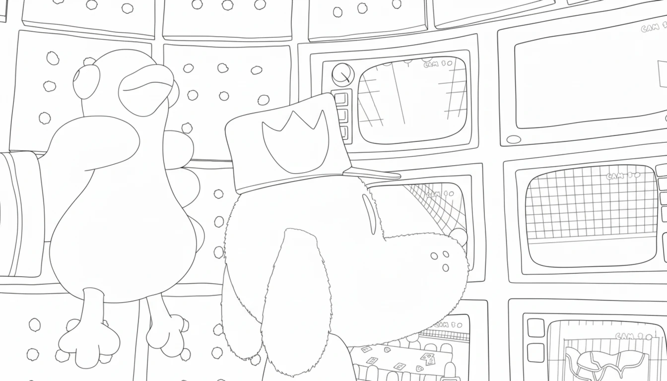 coloriage Dog Man à imprimer pour enfant de 3 ans