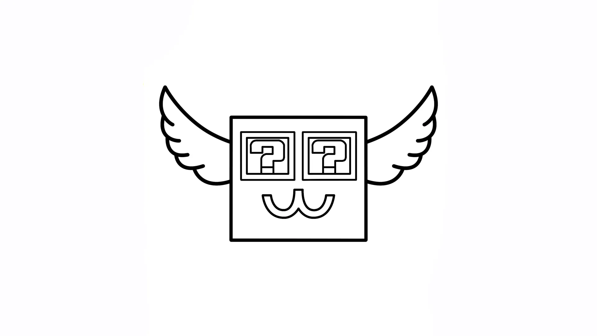 coloriage Lucky Box Brainrot à imprimer 1