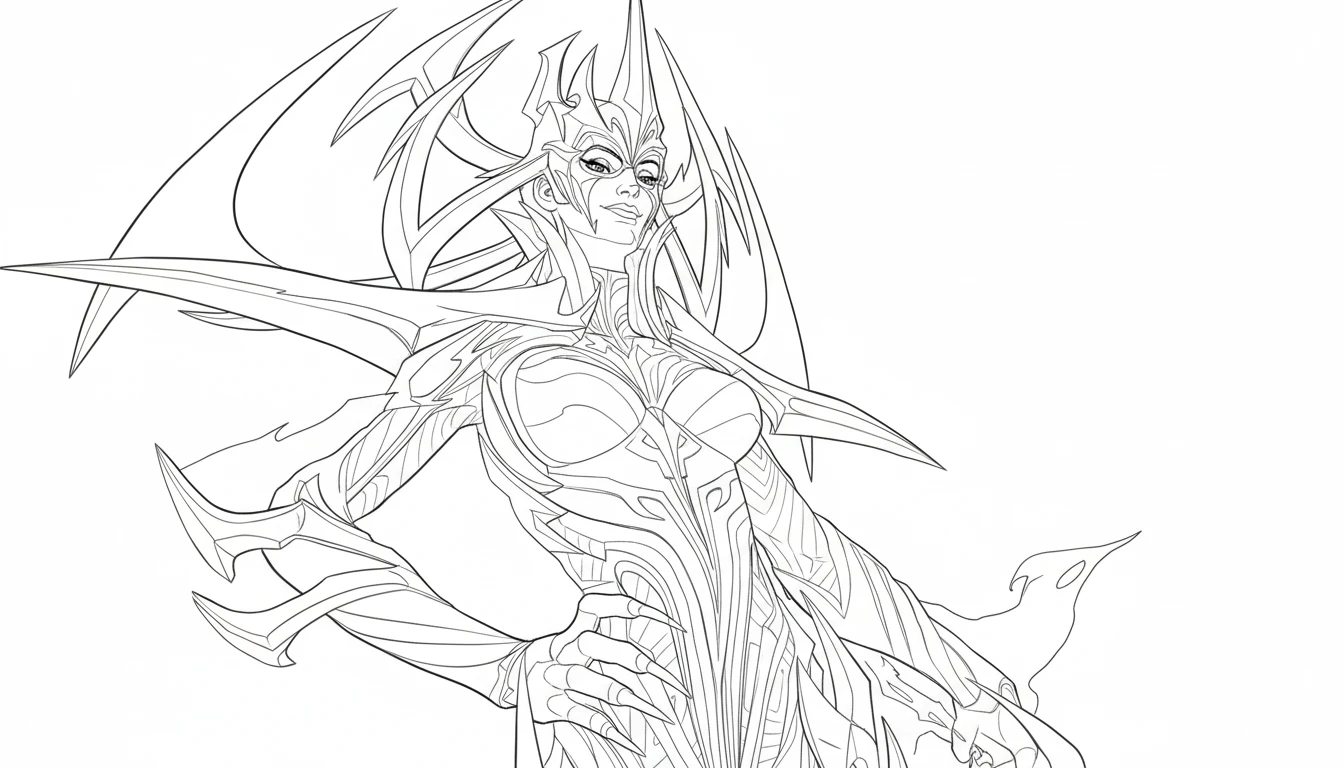 coloriage Marvel Rivals pour enfant de à imprimer 1