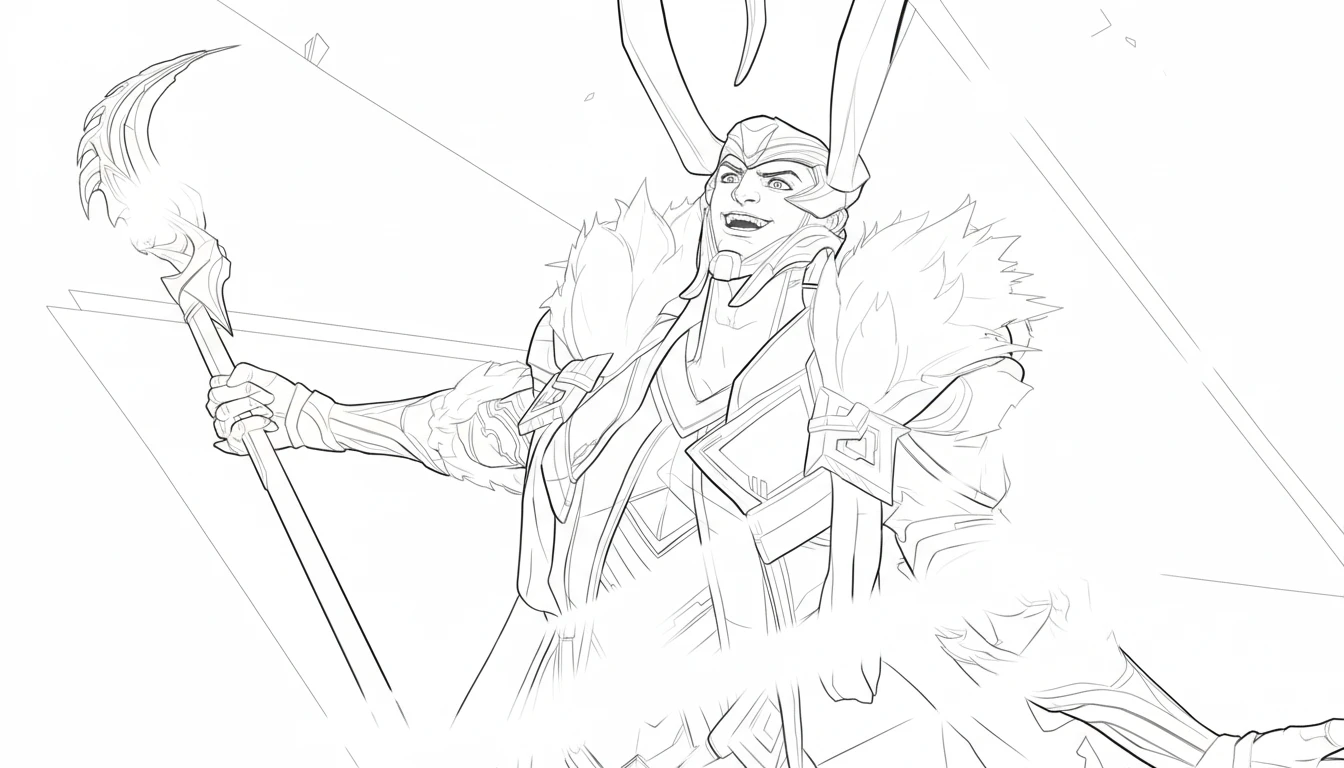 coloriage Marvel Rivals à imprimer pour enfant de 2 ans