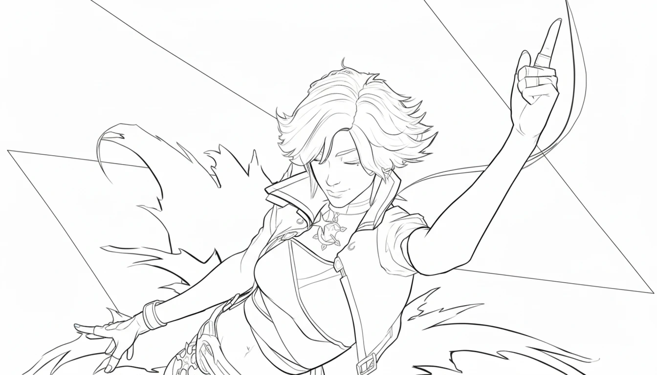 coloriage Marvel Rivals pour enfant de 10 ans