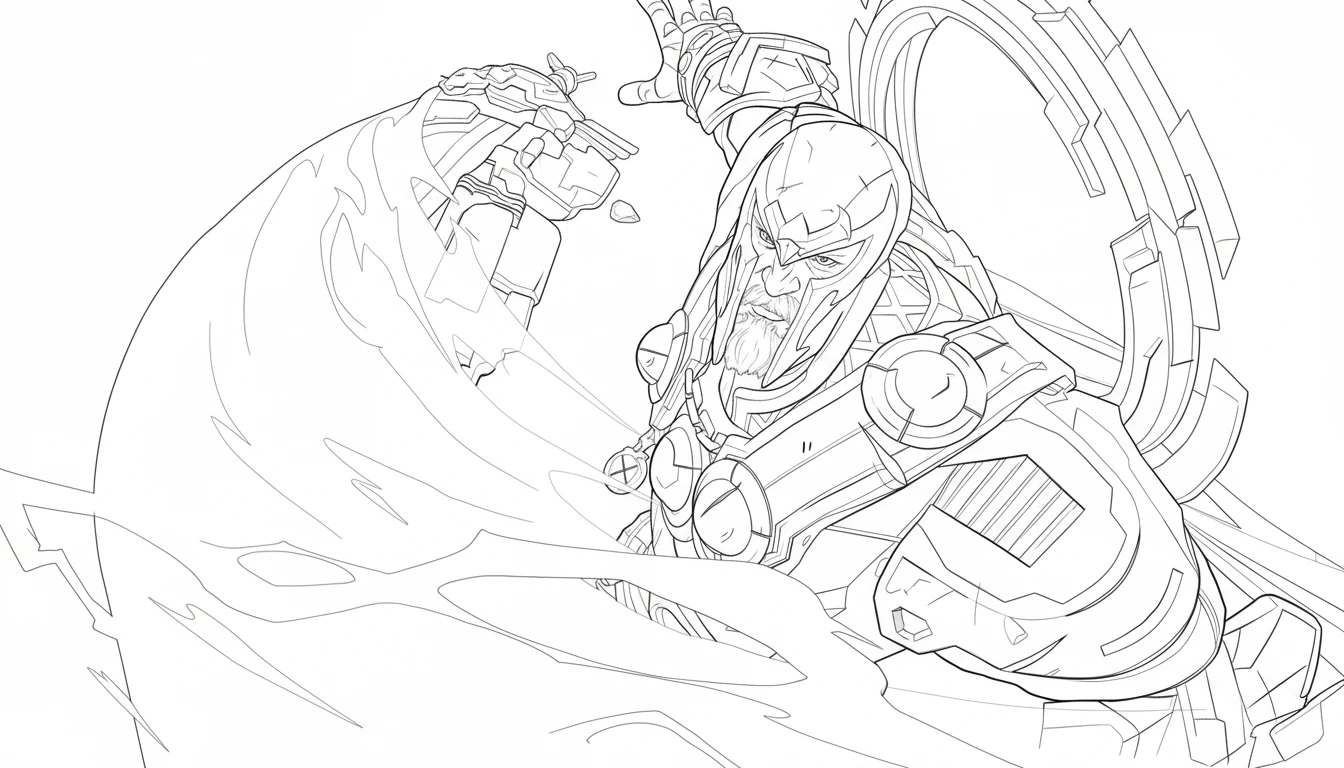 coloriage Marvel Rivals à imprimer