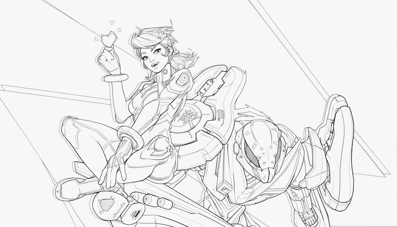 coloriage Marvel Rivals gratuit en ligne