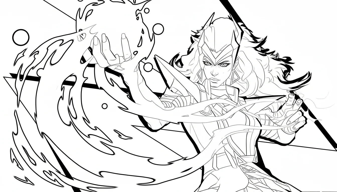 coloriage Marvel Rivals gratuit à imprimer