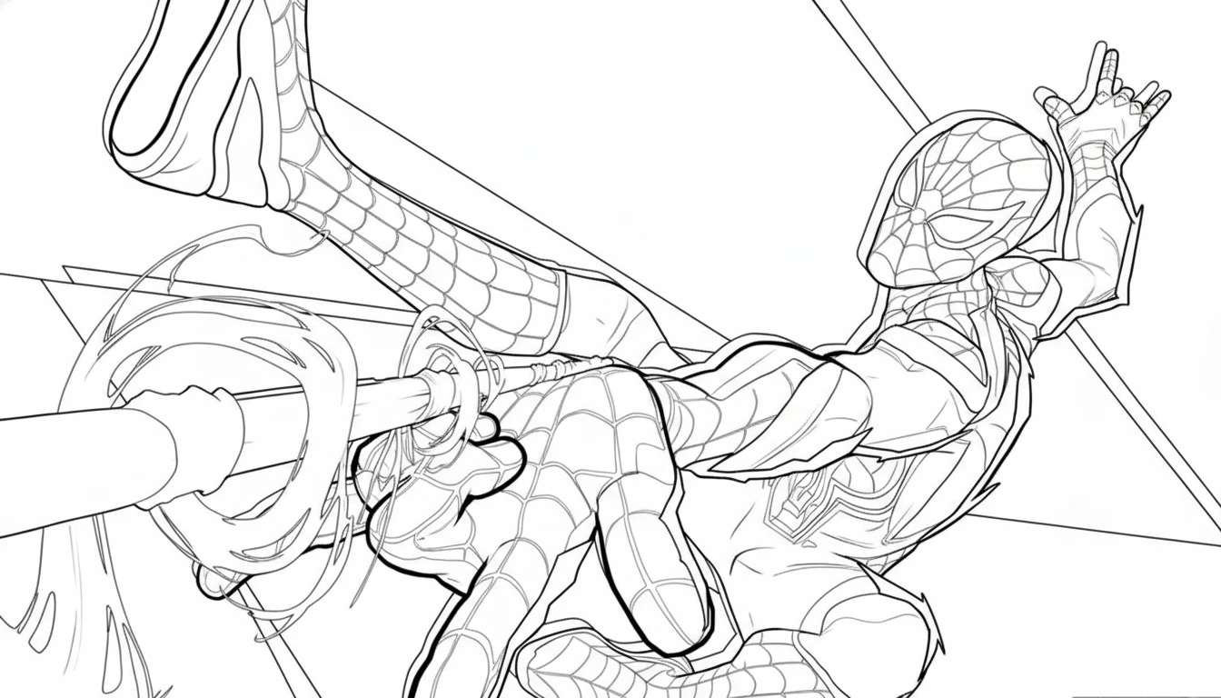 coloriage Marvel Rivals à imprimer gratuitement pdf