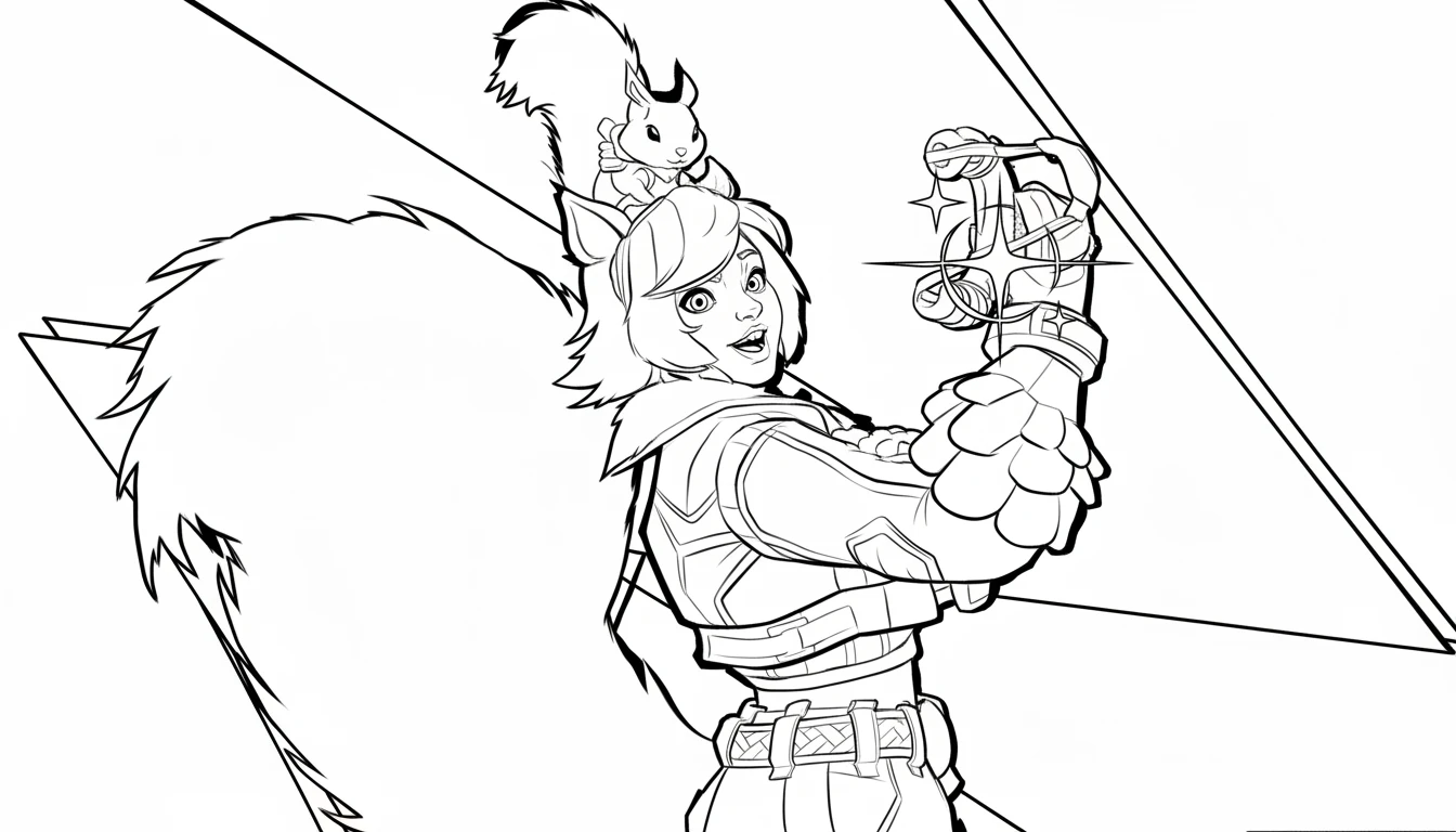 coloriage Marvel Rivals et découpage à imprimer