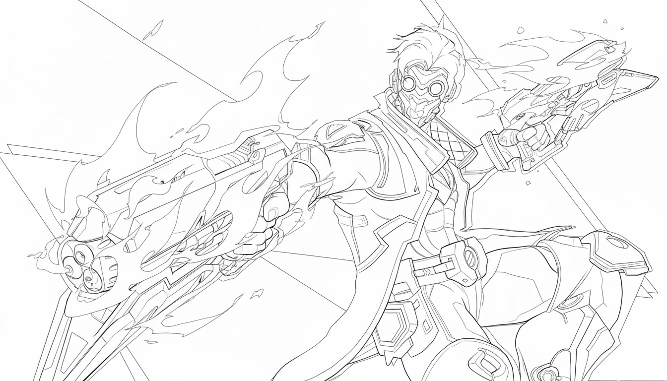 coloriage Marvel Rivals à imprimer pour enfants