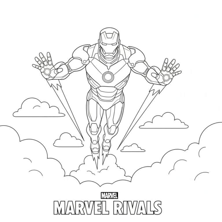 Coloriage Marvel Rivals