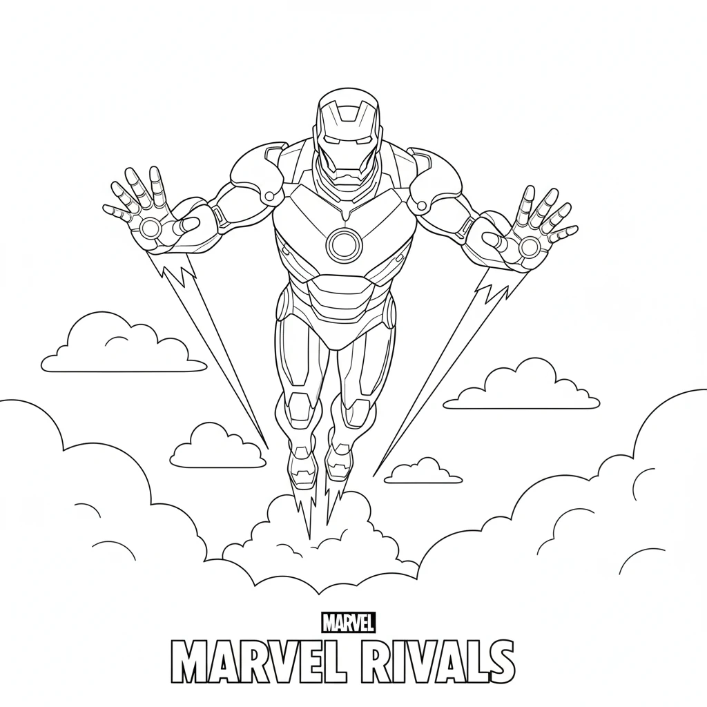 coloriage Marvel Rivals et dessins