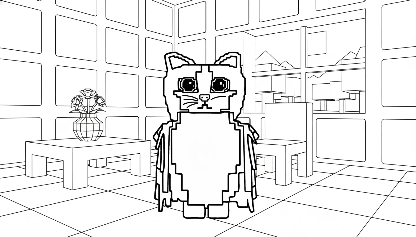 a imprimer coloriage Meowl gratuit