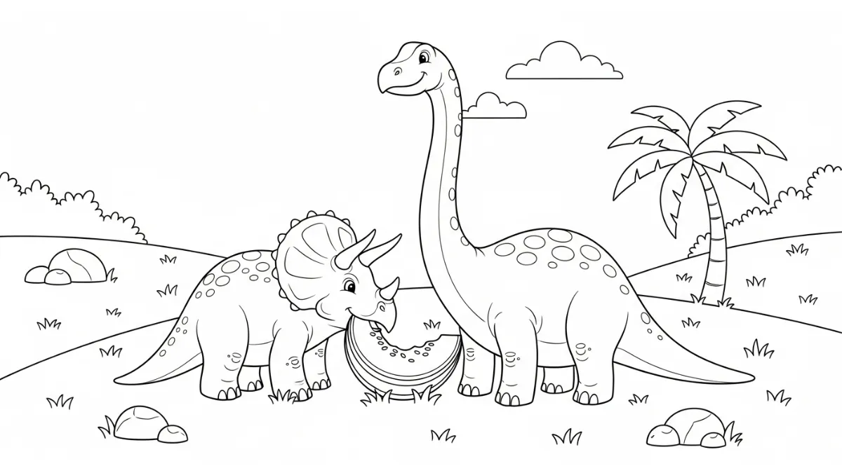 coloriage Préhistoire pour enfant a imprimer gratuit