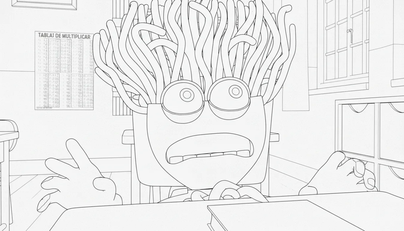 télécharger coloriage Spaghetti Toilette gratuit