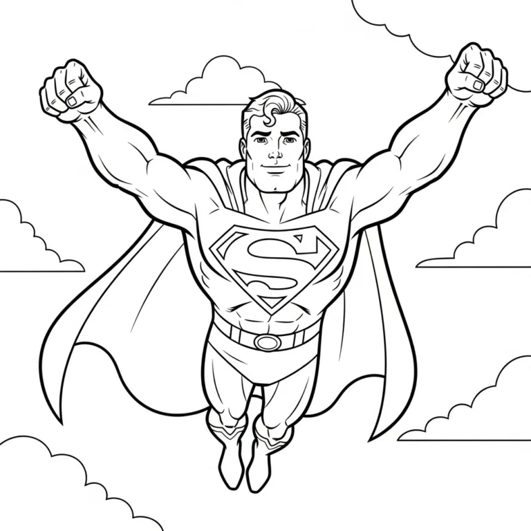 Coloriage Superman