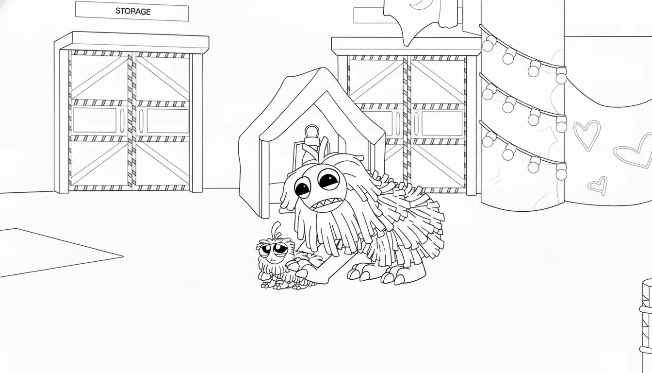 coloriage Yarnaby à imprimer gratuitement pdf