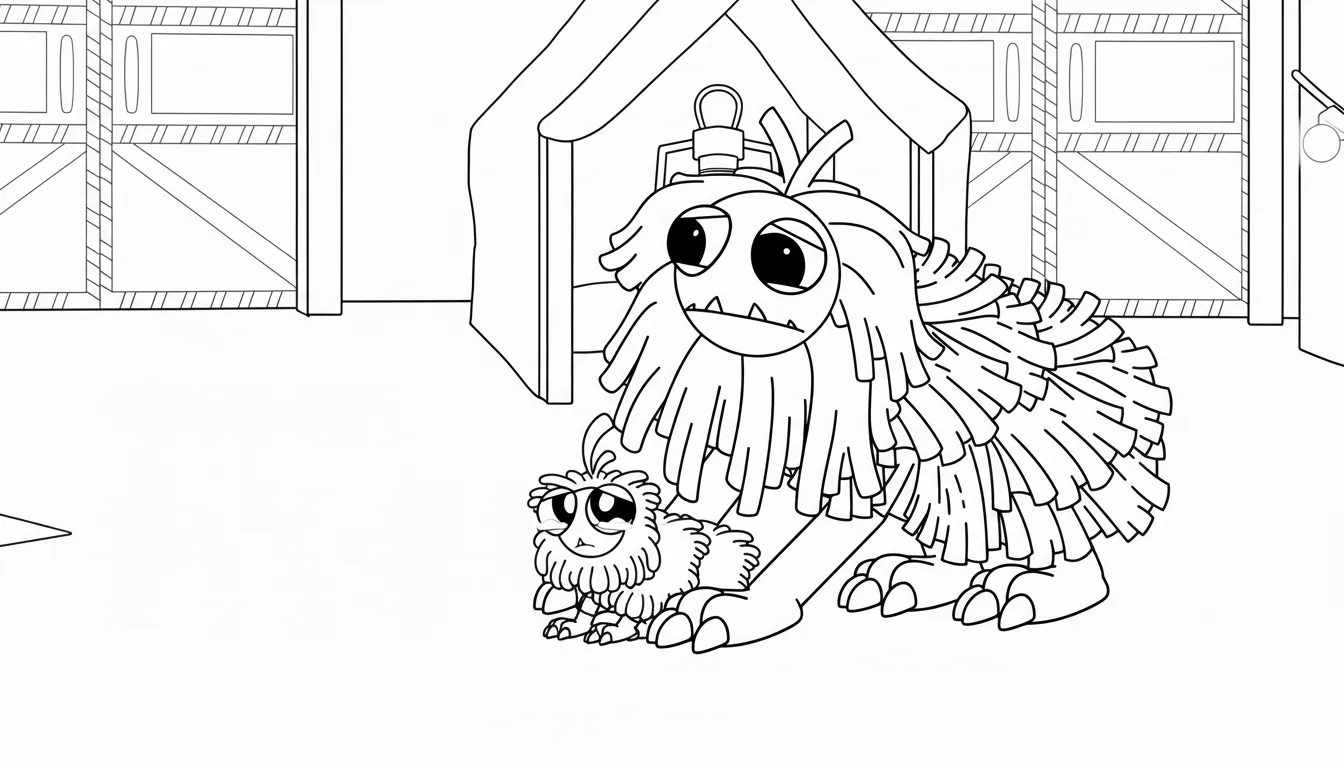 imprimer coloriage Yarnaby