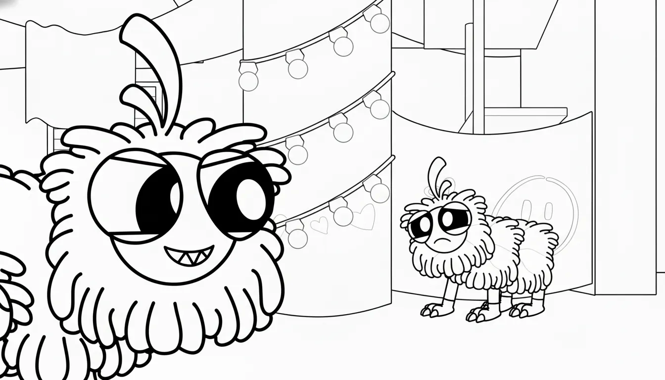 coloriage Yarnaby a colorier en ligne