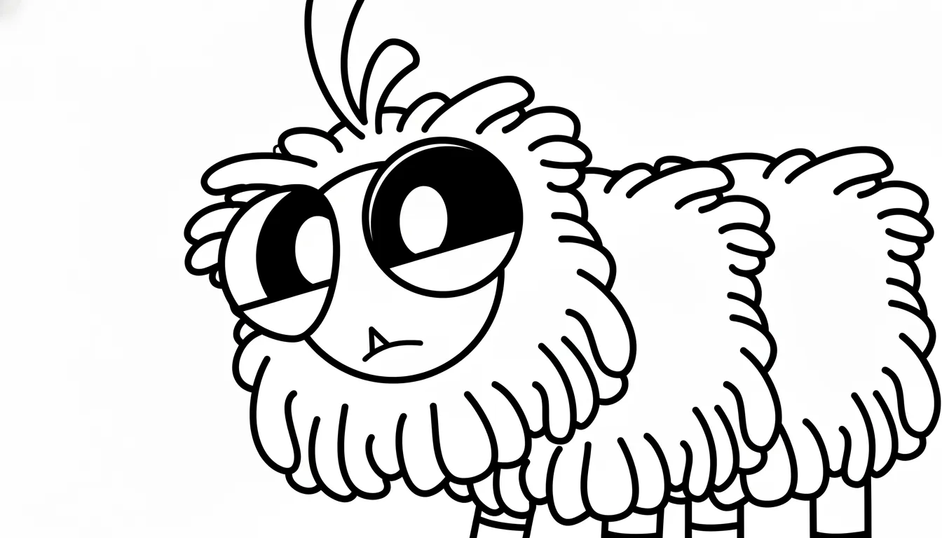 imprimer coloriage Yarnaby 1