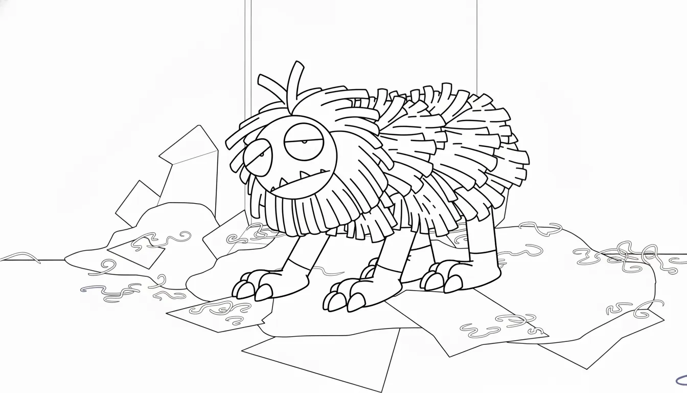 coloriage Yarnaby en ligne 1